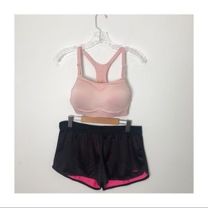 La Vie En Rose Sports bra & Champion shorts set